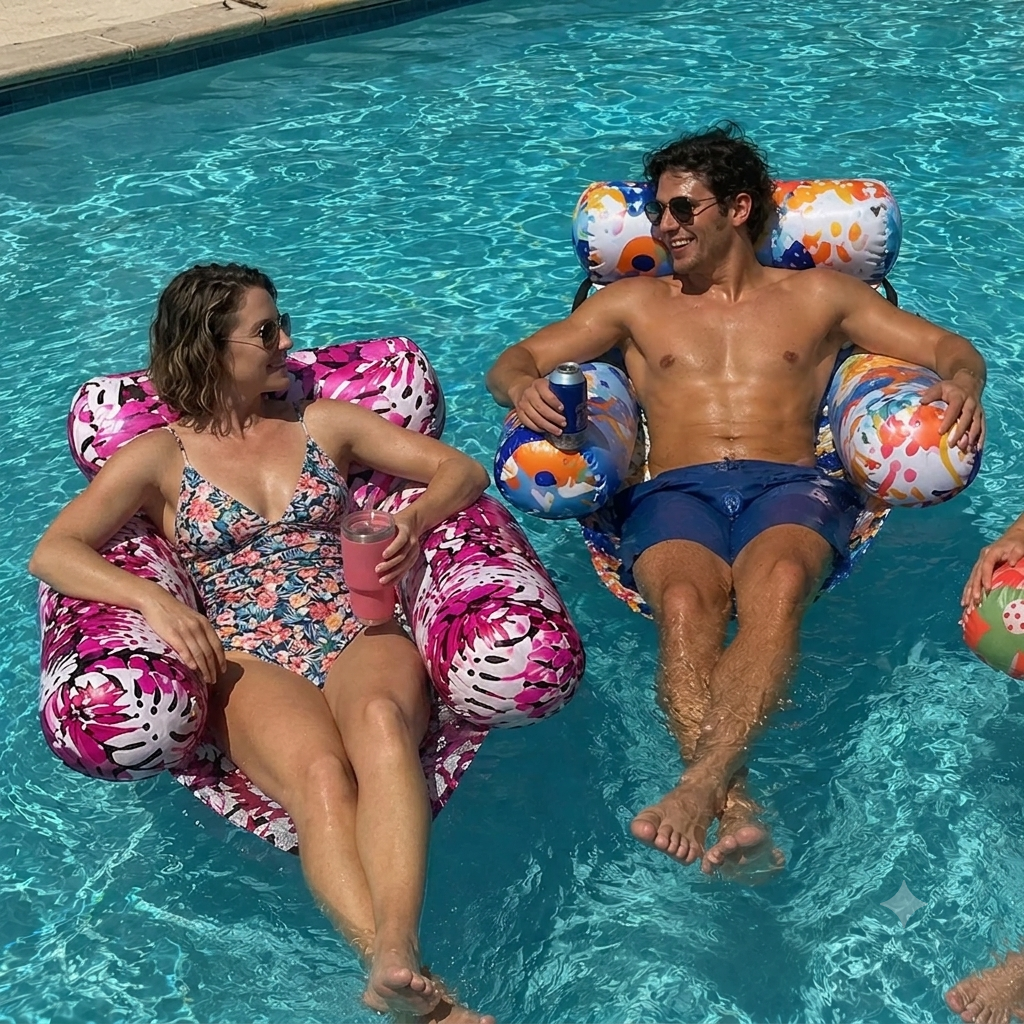 Goodigo Travel™ Inflatable Pool Float Chair